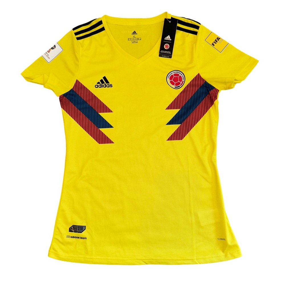 Adidas Columbia National Team 2018 Home Soccer Football Futbol Jersey NWT XL